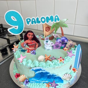 Décoration pour gâteau vaiana - France