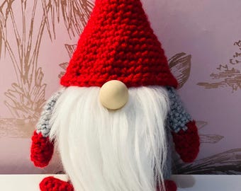 Amigurumi Crochet Gnome Pattern | DIY Beginner-Friendly Tutorial (PDF Pattern)