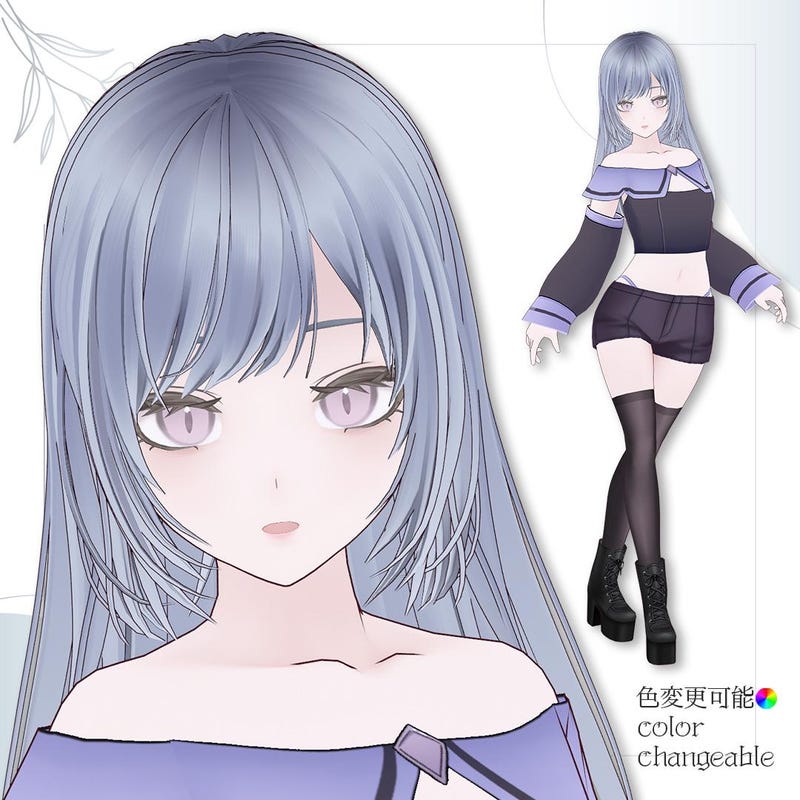 Vroid Model Base - Etsy