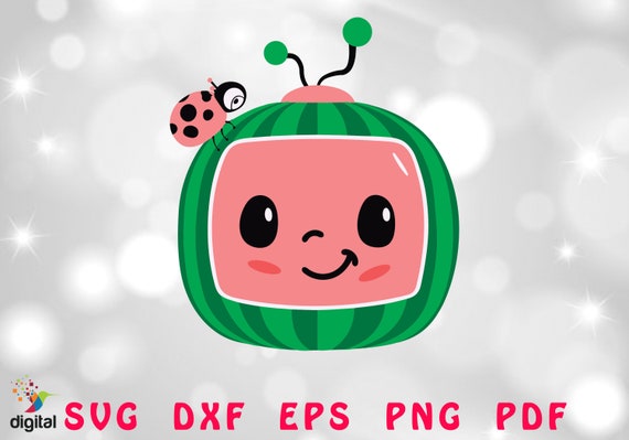 Download Cocomelon Logo Svg Dxf Png 3d Animation Jj Digital Etsy