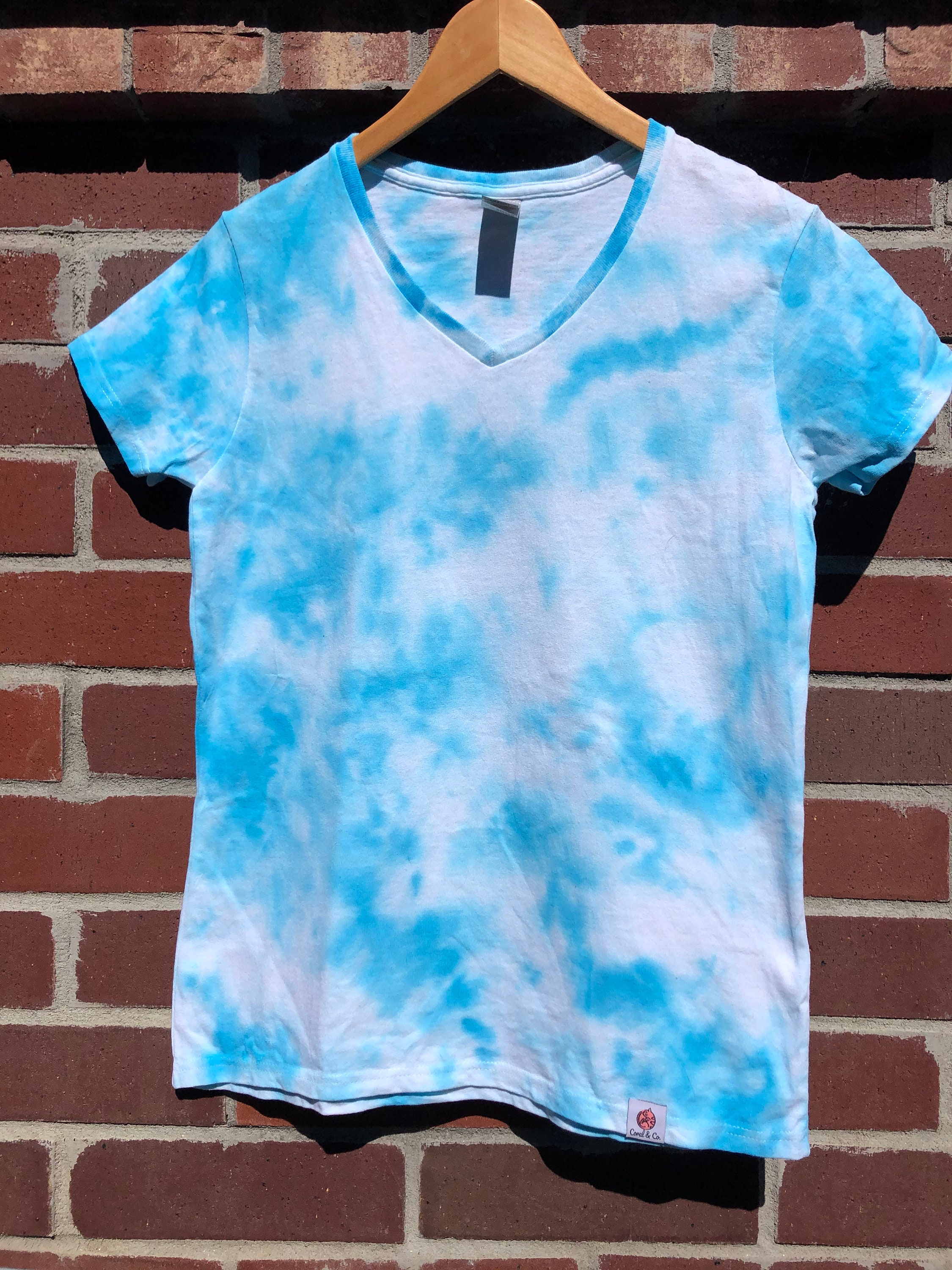 Cloud Tie Dye Tee Size Medium Etsy