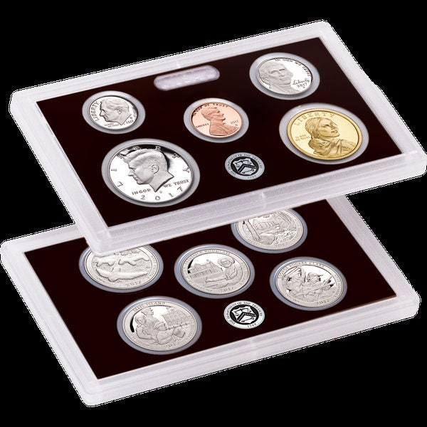 2017 silver proof set comes with original box and paper