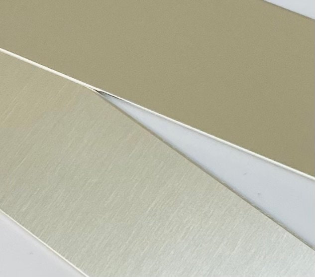 Sterling Silver Sheet Metal / Double Clad / Half Hard 3 Inch Etsy