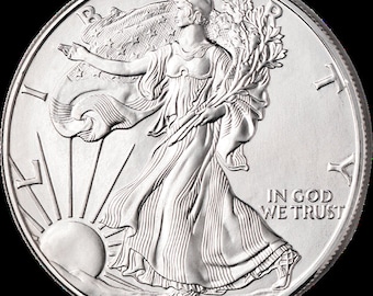 1988 1 oz American Silver Eagle Coin