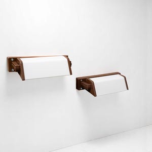 LYFA Roma Sconces: Danish Modern Adjustable Wall Lamps, 1970s Scandinavian Lighting