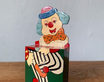 Vintage Clown Piggy Bank by Nanco