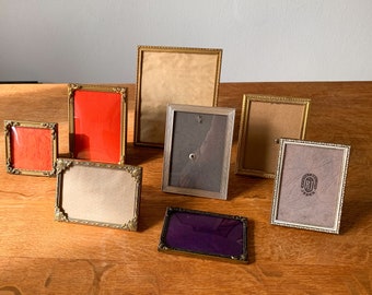 Customize Your Collection: Vintage Danish Frames, Convex Glass, Decor