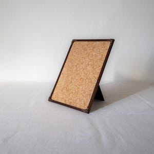 Vintage Danish Brass Ornate Frame – 1930s – 20 x 15 cm – Convex Glass