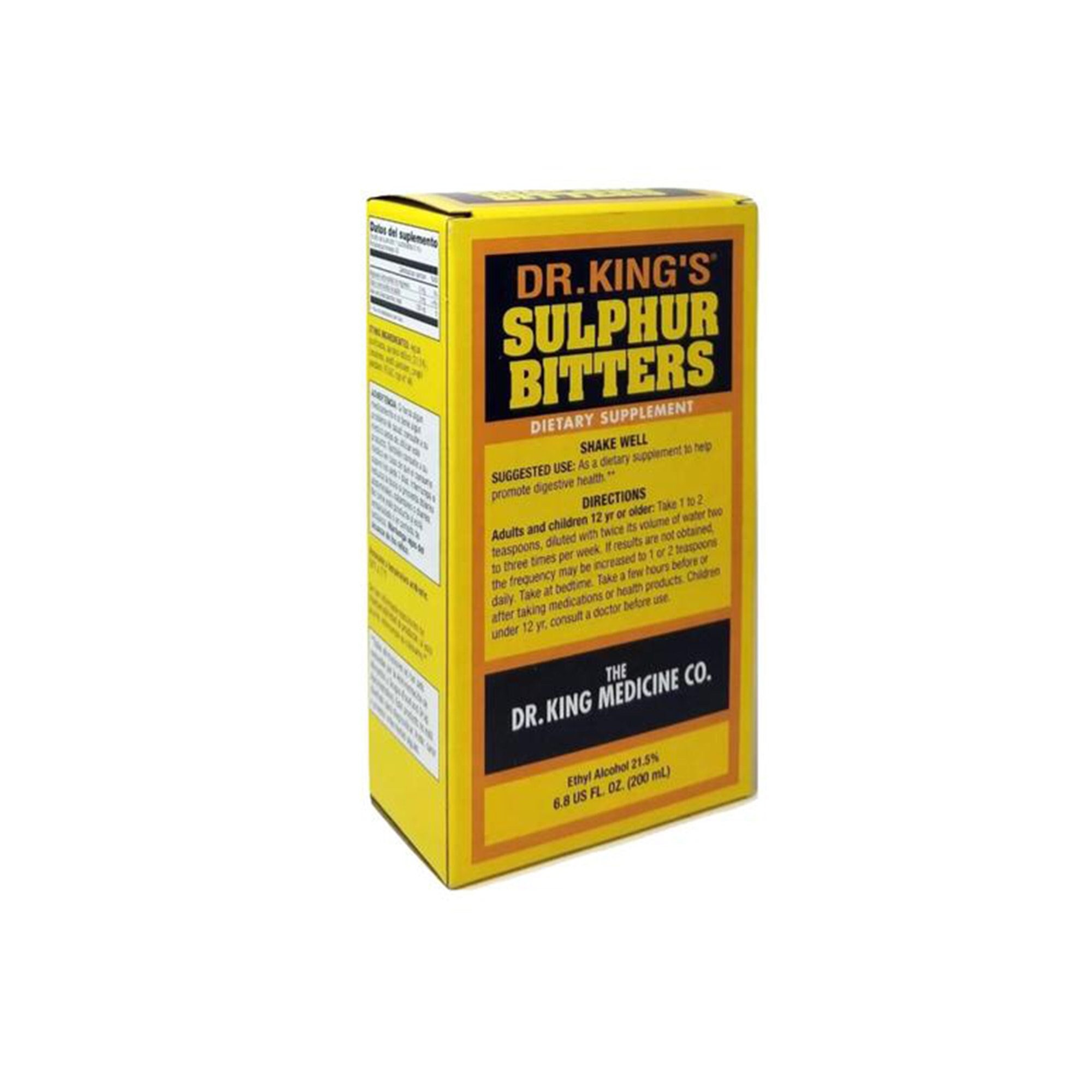 Sulphur Bitters Dr Kings Dietary Supplement Etsy