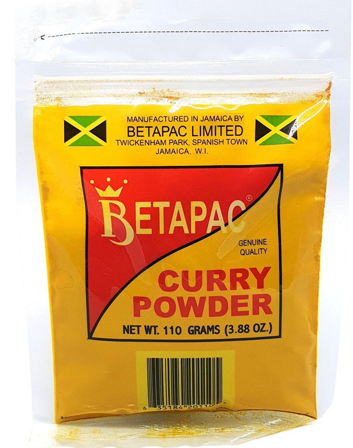 Jamaica Curry Powder Betapac Etsy