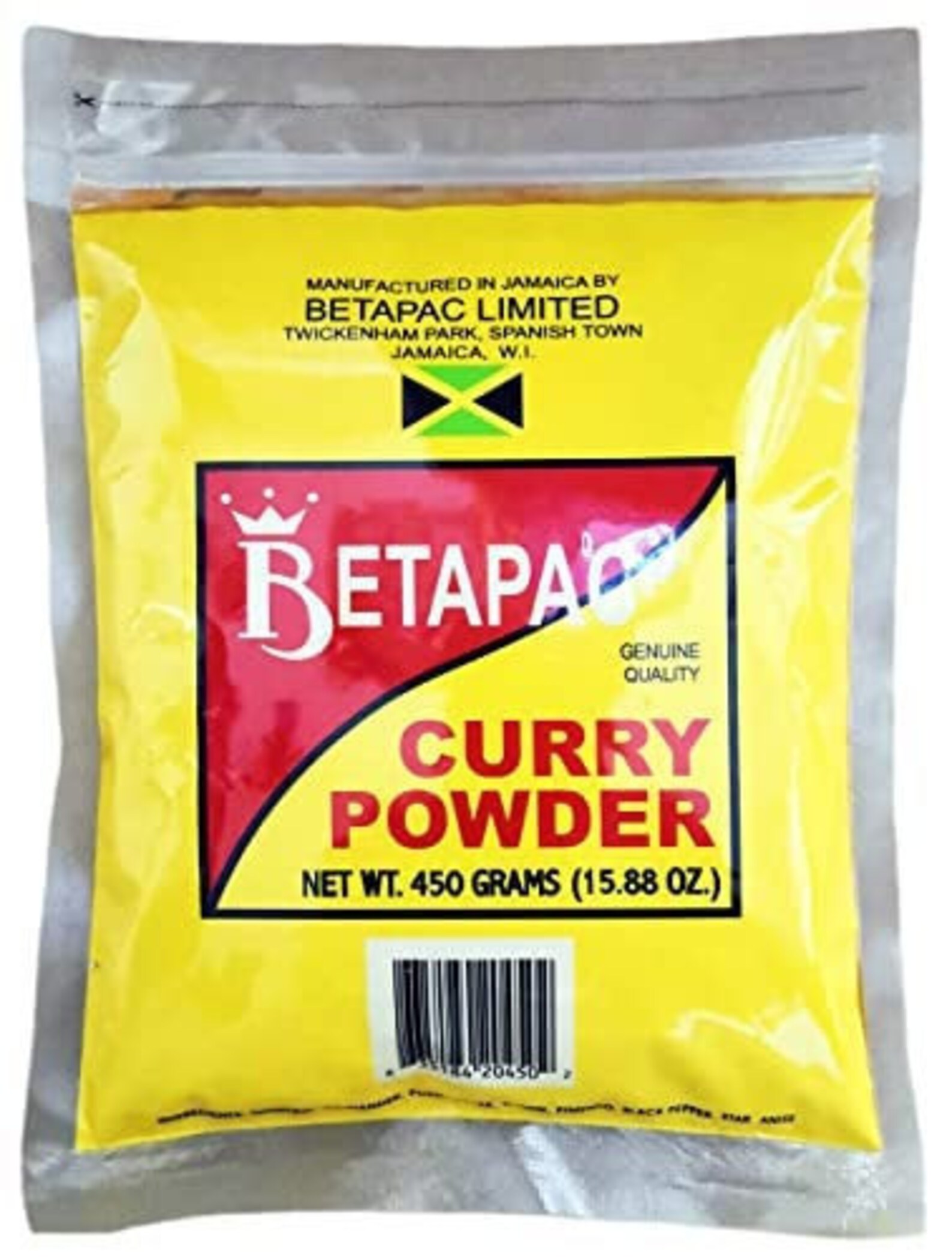 Jamaica Curry Powder Betapac Etsy