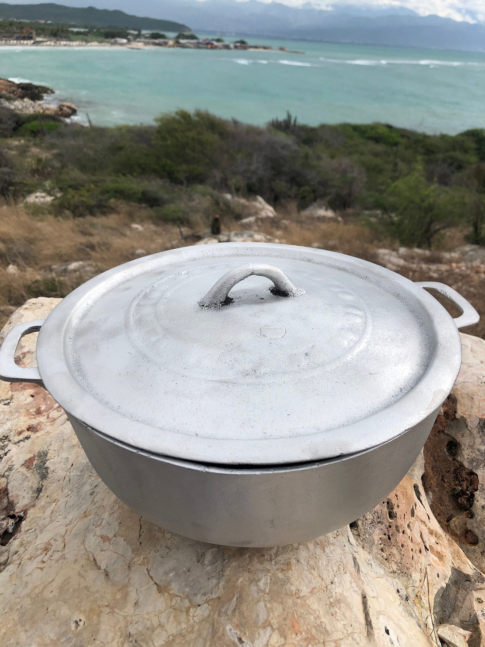 Dutch Pot and Coal Stove Combo Made in Jamaica Dutchie Etsy UK