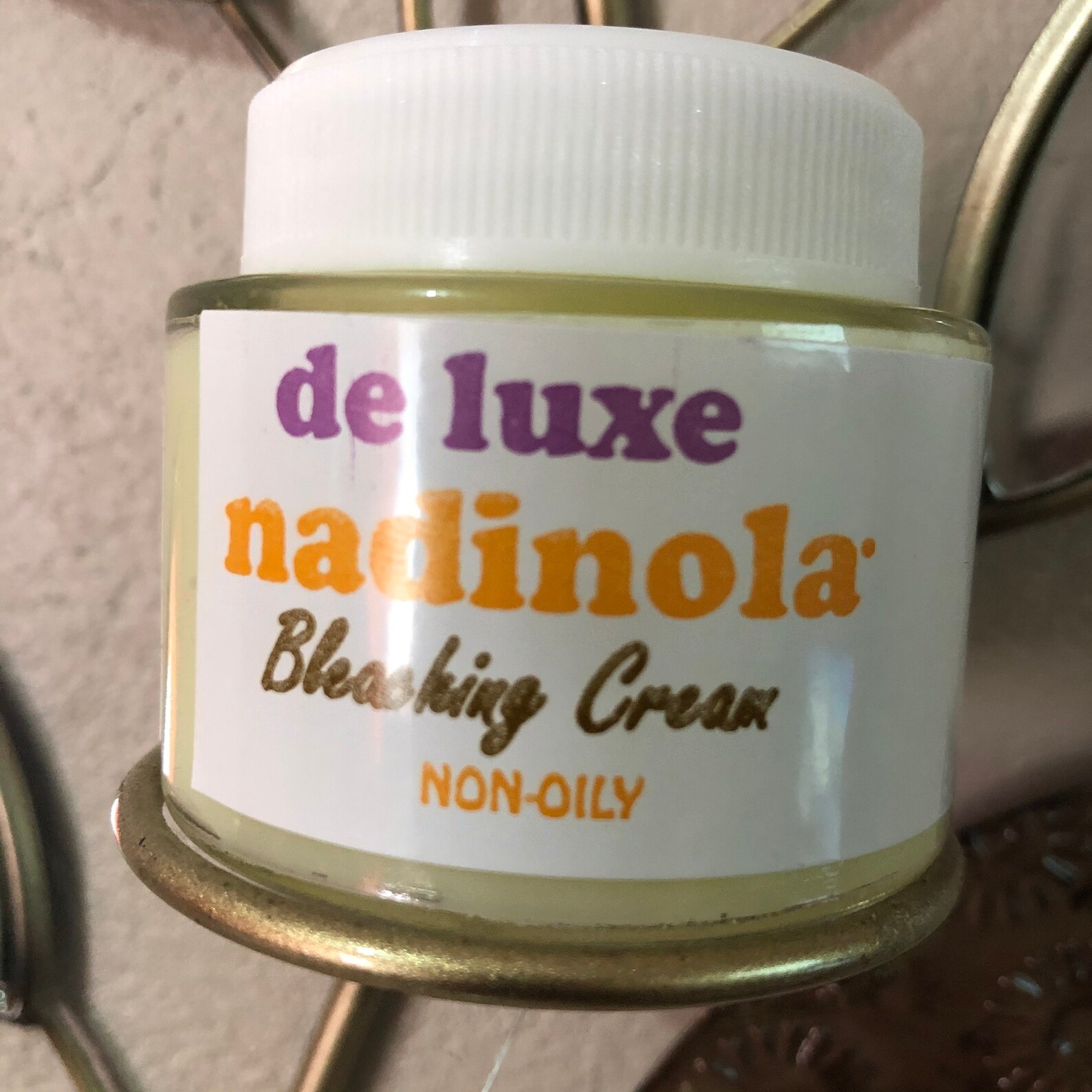Deluxe Nadinola Bleaching Cream Skin Brightening Dark Etsy