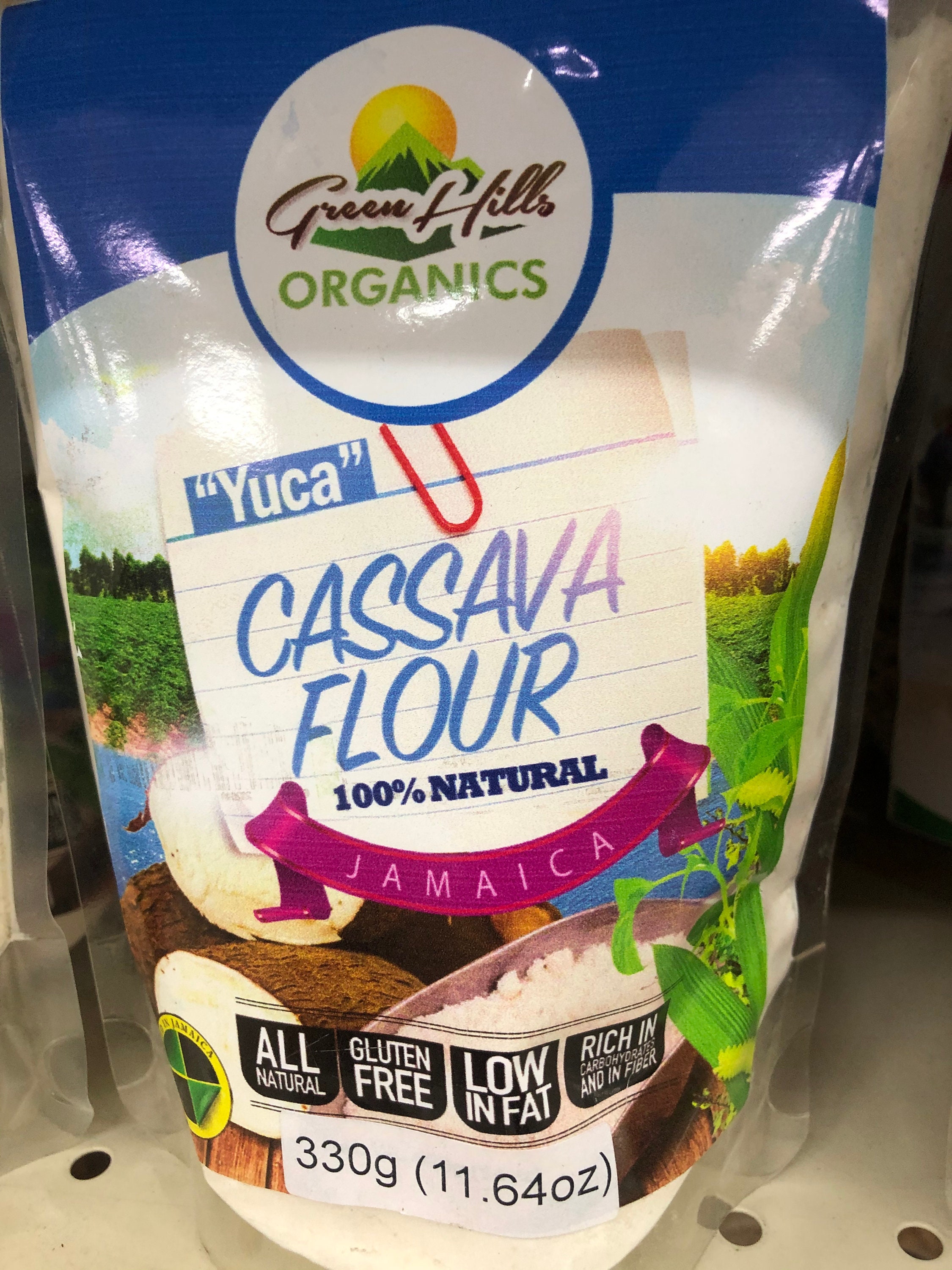 Jamaica Organic Cassava Flour Etsy
