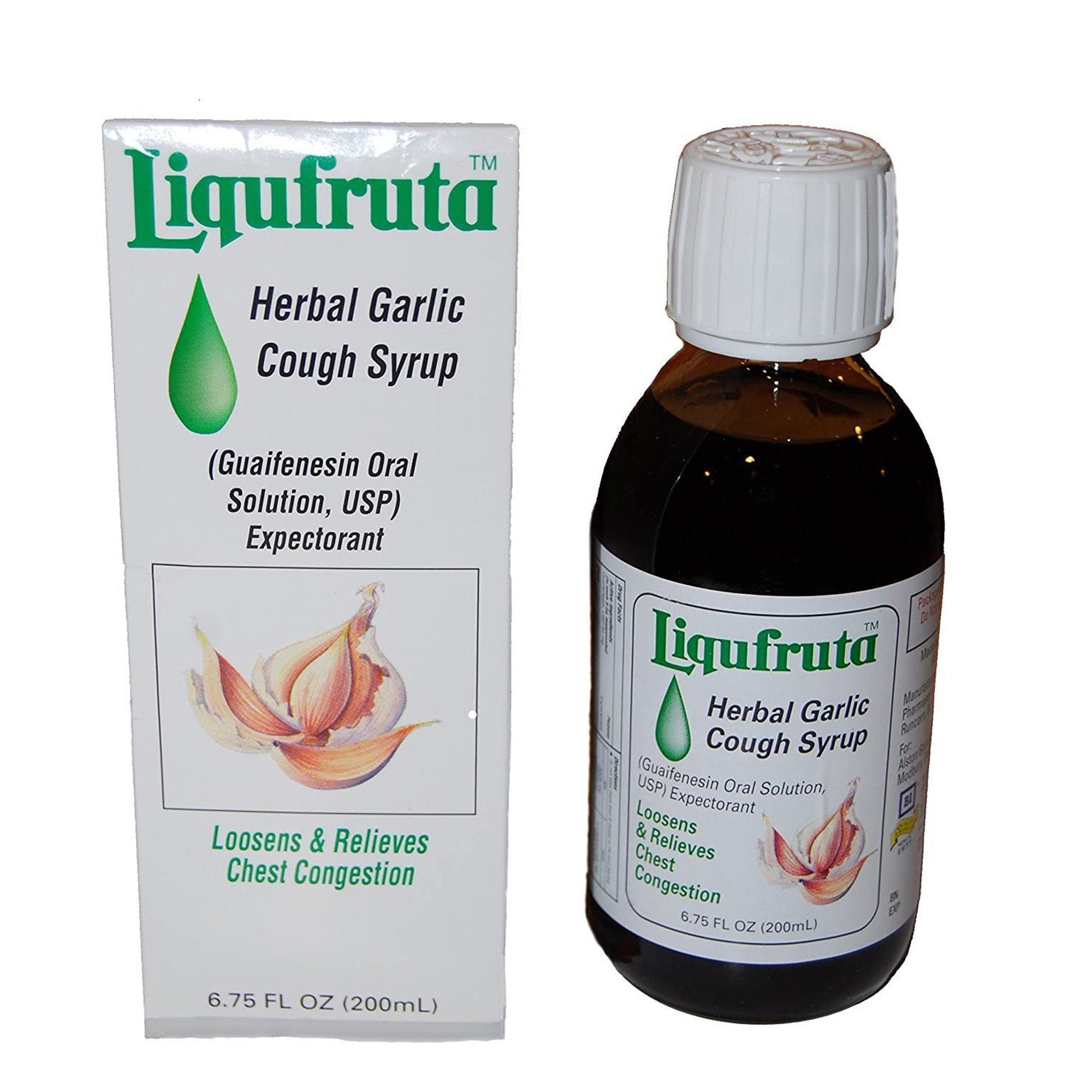 Liqufruta Herbal Garlic Cough Syrup 200ml Etsy