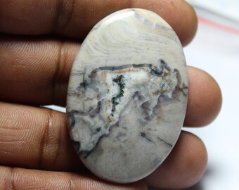 40x30x5mm Ready to Ship Wave Jasper Cabochon