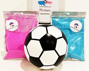 XL Gender Reveal Football – Pink and Blue XL Powder Included