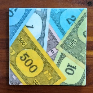 Monopoly Spielzimmer Untersetzer