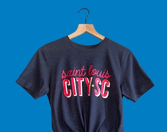 Saint Louis City SC Shirt, STL City Tee, St. Louis City Soccer Club, MLS Tshirt, Saint Louis Soccer, Gift for Her, Gift for Bestie