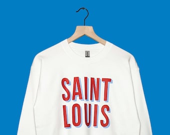 Saint Louis Cardinals Sweatshirt | STL Baseball Shirt | St. Louis Cards Crewneck | Cardinals Nation | STL Sports,