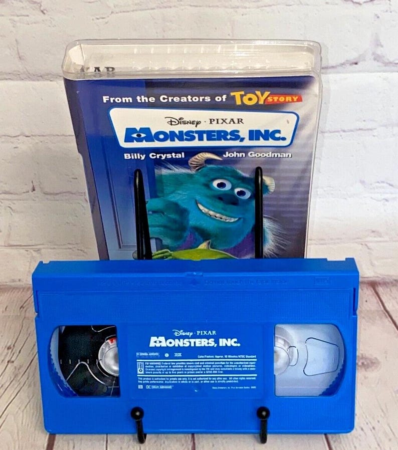 Monsters, Inc. VHS by Disney Pixar 2001 Rated G Runtime 93 Mins See ...