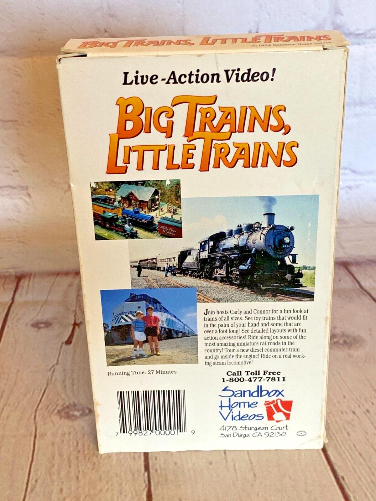 Vintage Train and Railroads VHS Bundle | Includes Four (4) VHS