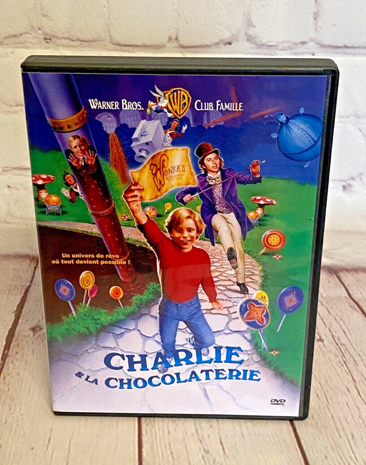 Charlie & La Chocolaterie DVD by Warner Brothers 1999 | Rated