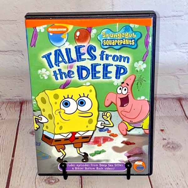 Nickelodeons SpongeBob Schwammkopf „Tales From The Deep“ von Paramount 2003 DVD | Laufzeit 110 Minuten und nicht bewertet | Alle Fotos anzeigen
