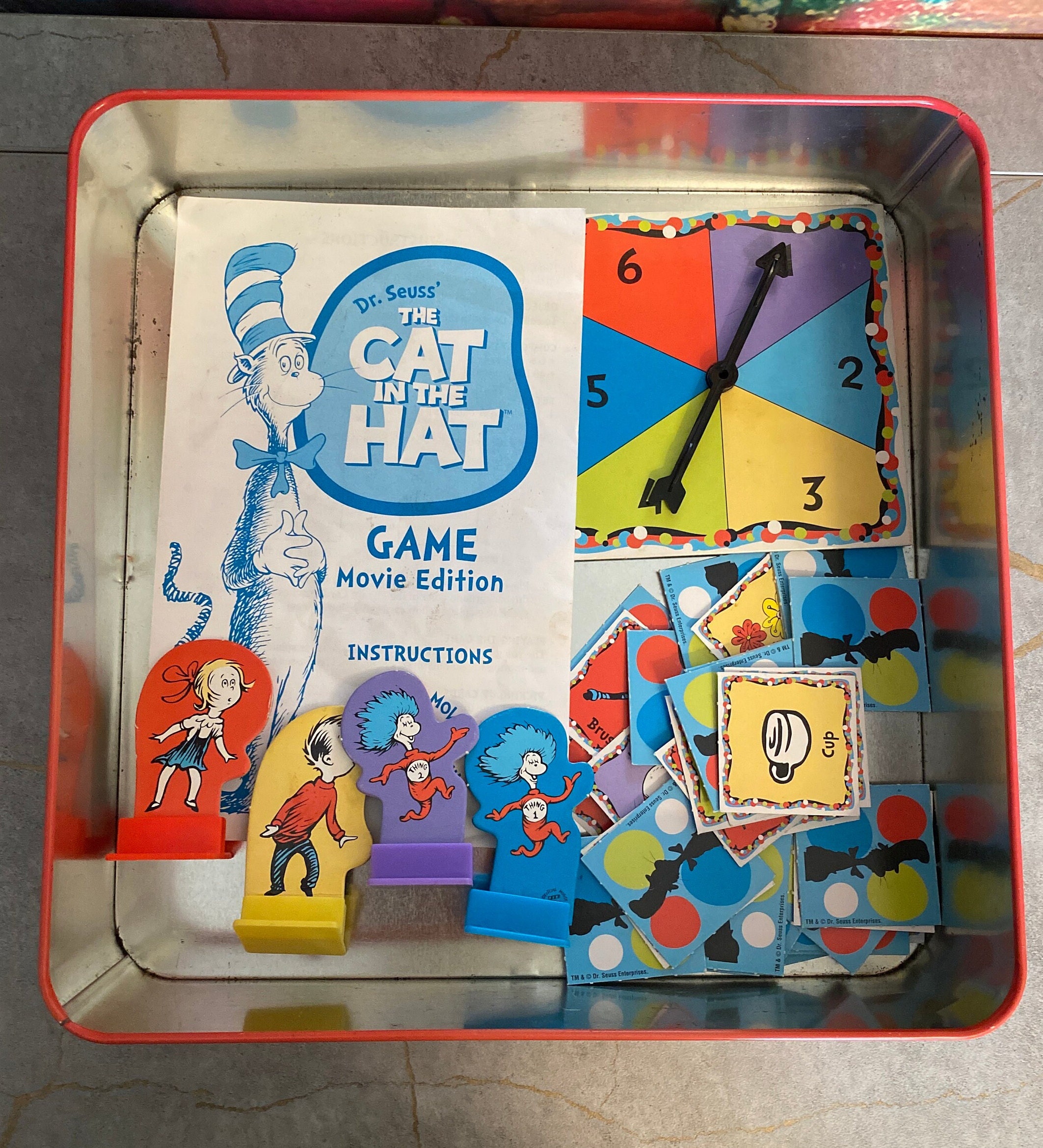 Instructions  The Cat in the Hat Game