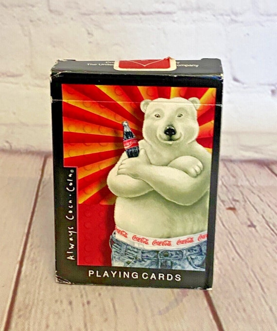 rare coca cola cards Vintage Coke Card 1999 Coca Cola Rewards Card In Sleeve As Is Shows Wear