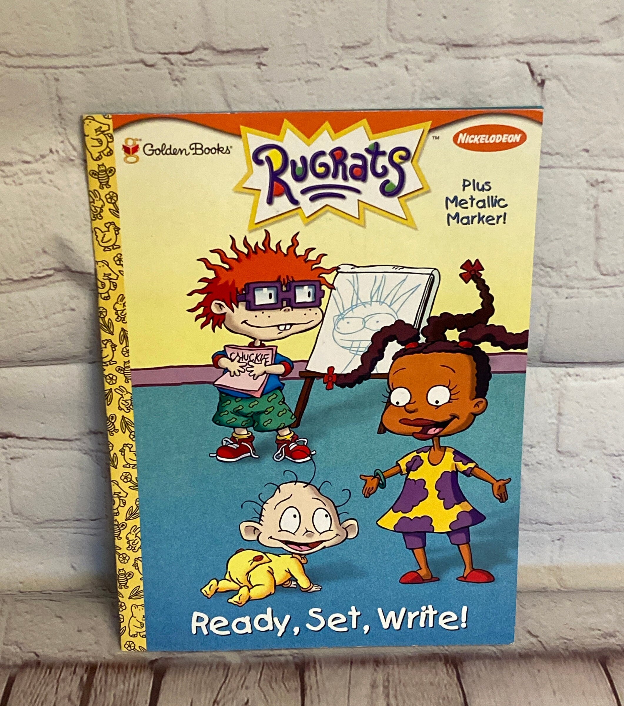 Unused Nickelodeon Rugrats Ready, Set, Write! by Golden Unused Nickelodeon Rugrats Ready, Set, Write! by Golden