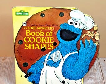 セサミストリート - クッキーモンスターのおいしい時間！ 1990 - Etsy 日本