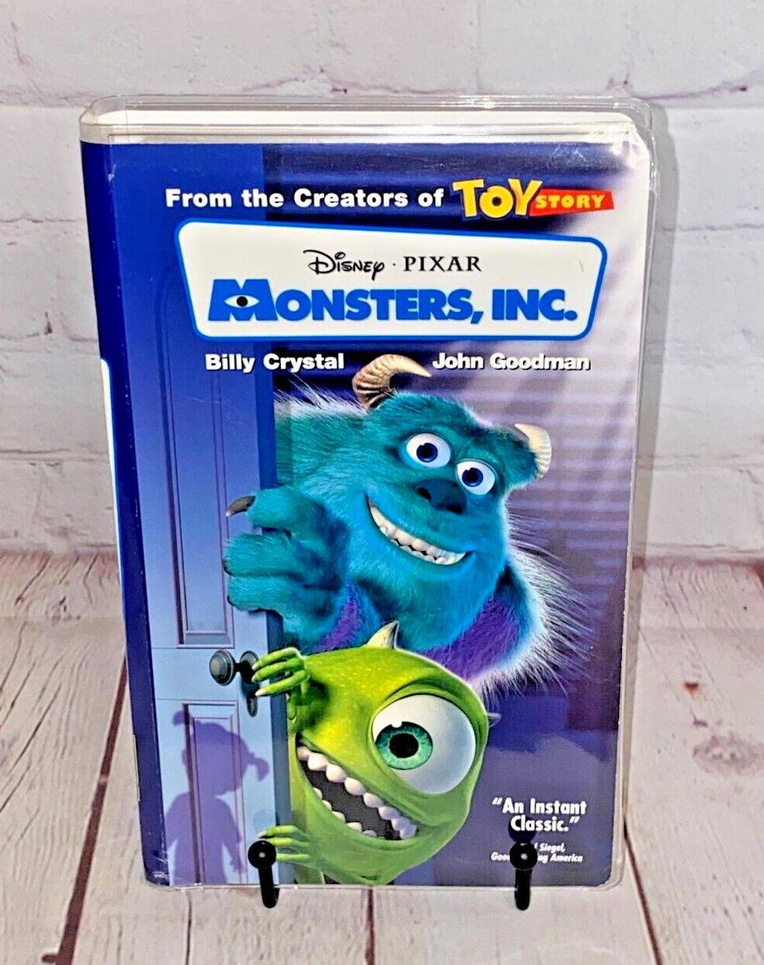 Monsters, Inc. VHS by Disney Pixar 2001 | Rated G | Runtime 93 Mins - Etsy