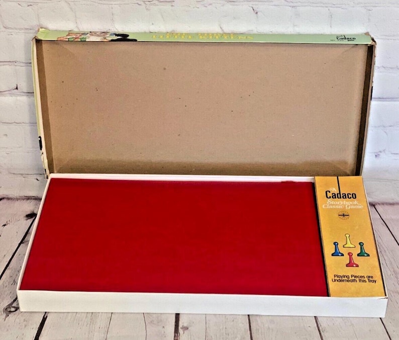The Three Little Kittens Board Game by Cadaco 1978 | A Storybook Classic Game For 2-4 Players | Ages 4 - 10 | See Photos & Read! image 4