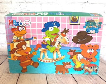 ヴィンテージ マペット ベイビーズ 60ピース パズル | 1989年 ミルトン ブラッドリー