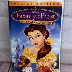 Beauty and the Beast &quot;Belle&#39;s Magical World III&quot; VHS by Walt Disney Home Entertainment | Rated G | Running Time: 92 Mins | See Photos!