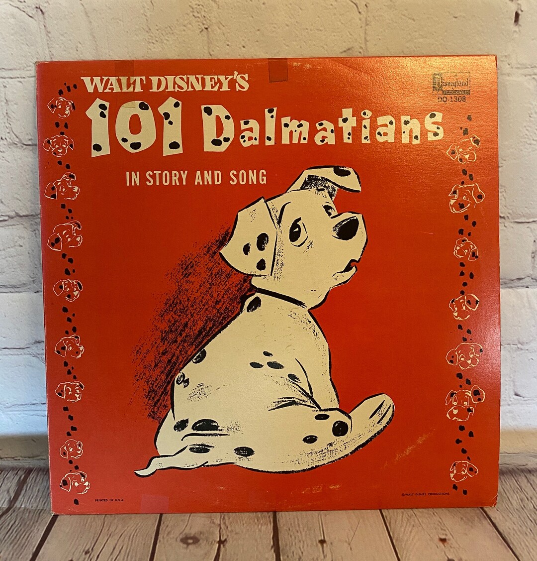 Walt Disney's 101 Dalmatians in Story and Song Vinyl Album - Etsy Australia