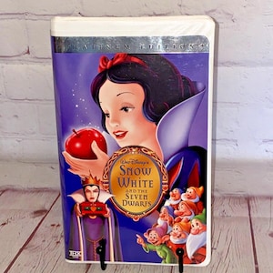 Walt Disney&#39;s Snow White and the Seven Dwarfs Platinum Edition VHS by Walt Disney Home Video | Rated G | Running Time: 84 Minutes