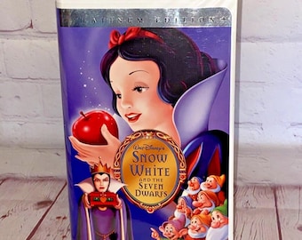 ディズニーの白雪姫と七人の小人 - プラチナエディション (VHS、2001