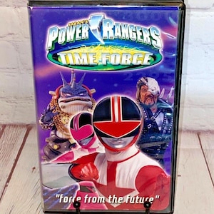 Saban&#39;s Power Rangers &quot;Time Force&quot; VHS by Fox Kids Video 2001 | Not Rated | Runtime 60 Mins | See Photos & Read Details