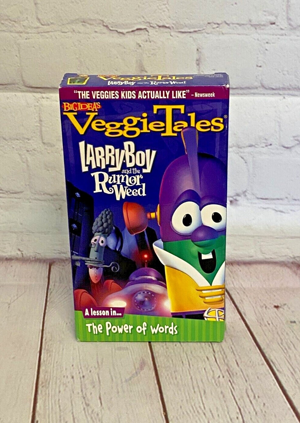 Larryboy Cd Veggietales Larryboy And The Rumor Weed Vhs Larry Boy CD Veggietales