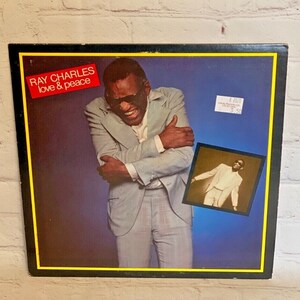 Ray Charles &quot;Love & Peace&quot; Vinyl Record by Atlantic Records 1978 | 12&quot; 33 RPM | Both Sides Work | See All Photos