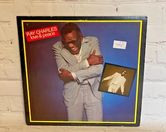 Ray Charles "Love & Peace" vinylskiva | 1978 Atlantic Records (12" 33 varv/min)