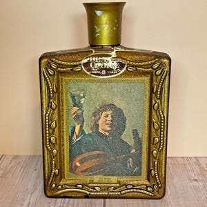 Jim Beam "The Merry Lute Player" Bourbon Whiskey Decanter 1970s | See Photos & Read Details