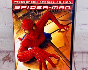 Spider-man DVD by Columbia Pictures 2002 | Rated PG-13 | Running