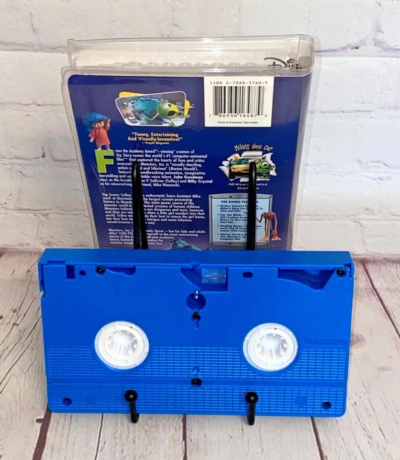 Monsters, Inc. VHS by Disney Pixar 2001 Rated G Runtime 93 Mins See ...