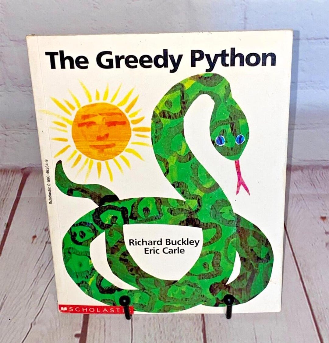 The Greedy Python by Richard Buckley and Eric Carle | Scholastic ...
