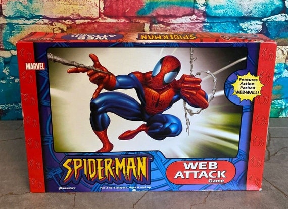 Spider-man Web Attack Game | Pressman, Marvel 2003 - Etsy
