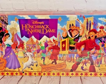 Disney&#39;s The Hunchback of Notre Dame Festival of Fools 3-D Game by Milton Bradley (1990&#39;s) - Help Quasimodo Save His Friends - BRAND NEW!