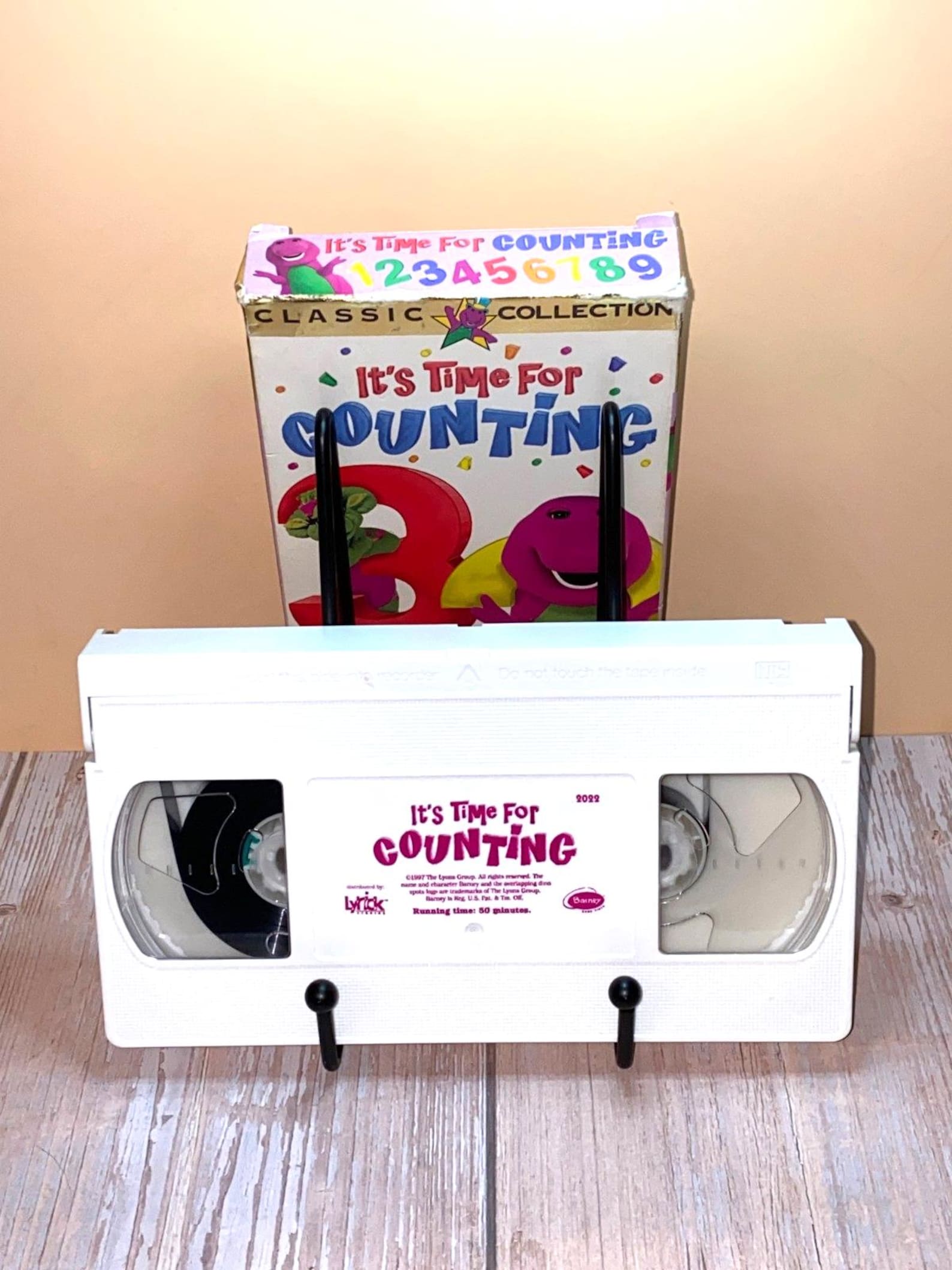 It's Time for Counting VHS Classic Collection by Barney Home Video 1997 ...